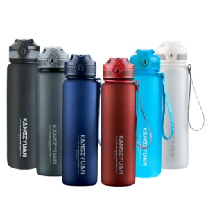 KANGZYUAN Custom Portable Reusable 1 Liter BPA Free Eco-friendly Tritan GYM Sports Plastic Water Bottle for adults